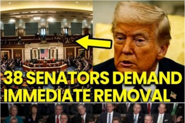 38 senators demand Trump removal via 25th Amendment in congressional chamber