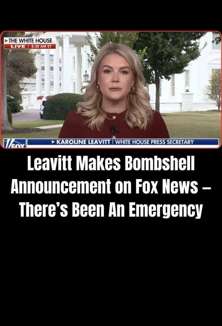 White House Press Secretary Karolyne Leavitt makes emergency announcement on Fox News regarding Trump Iran unconditional surrender ultimatum