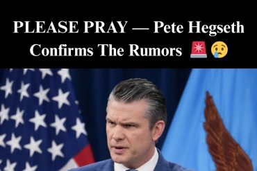 Pete Hegseth confirms Iran missiles threat rumors at podium with American flags