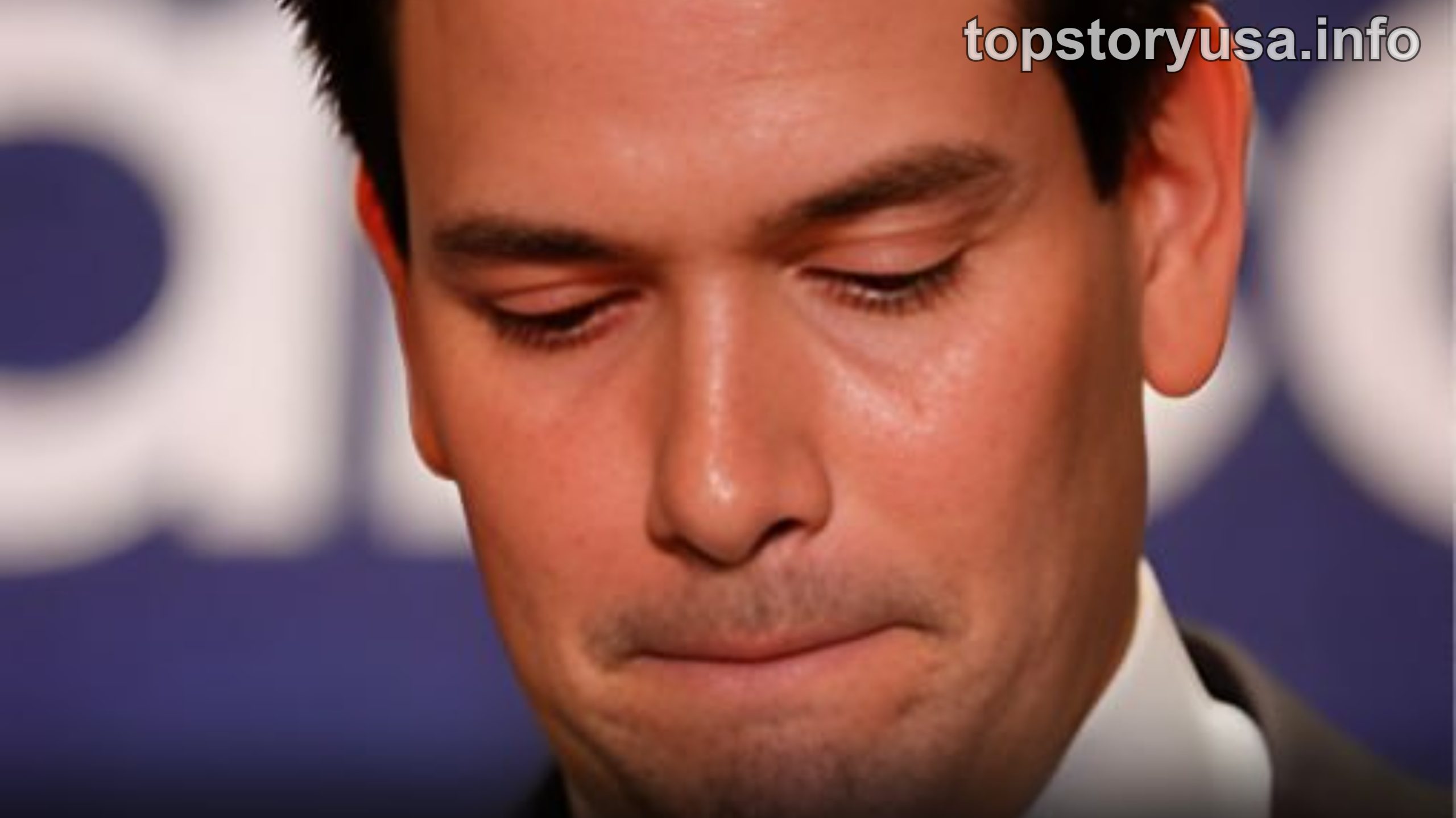 Breaking news graphic of Marco Rubio with text about regulatory oversight confirmation in Florida