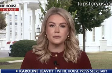 White House Press Secretary Karoline Leavitt discusses Iran military operation during live briefing at White House