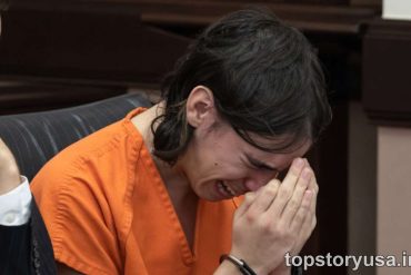 Teen defendant in orange prison clothing sitting in courtroom during sentencing hearing, highlighting teen sentencing justice debate